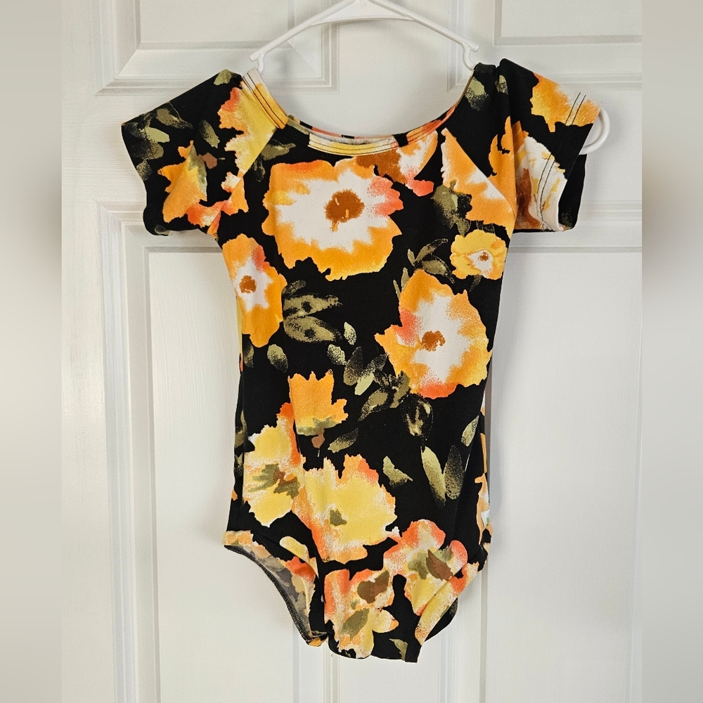 Lemonberry Floral Leotard